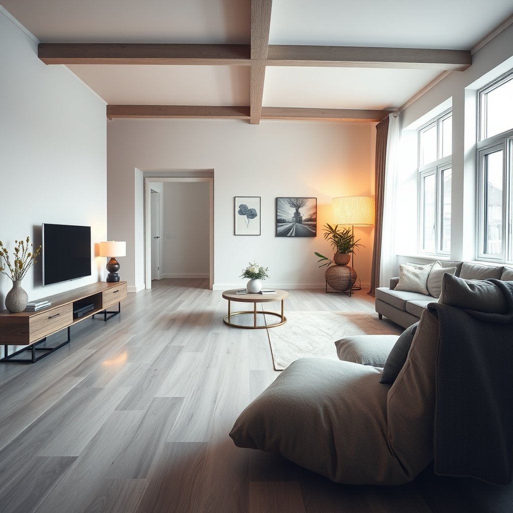 Various types of transitions for laminate flooring in doorways and seams.