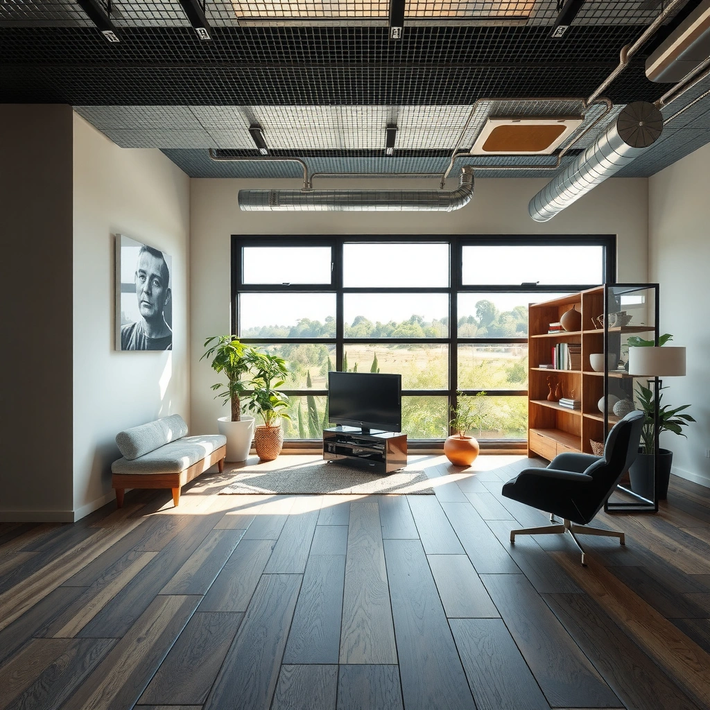 Image illustrating how to select the right wear rating for laminate floors in various spaces.