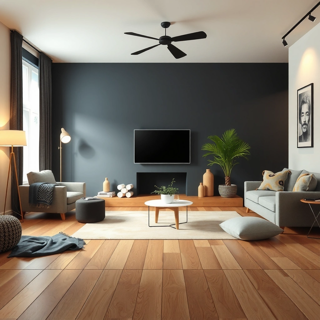 Comparison of click-lock and glue-down laminate flooring installation methods.
