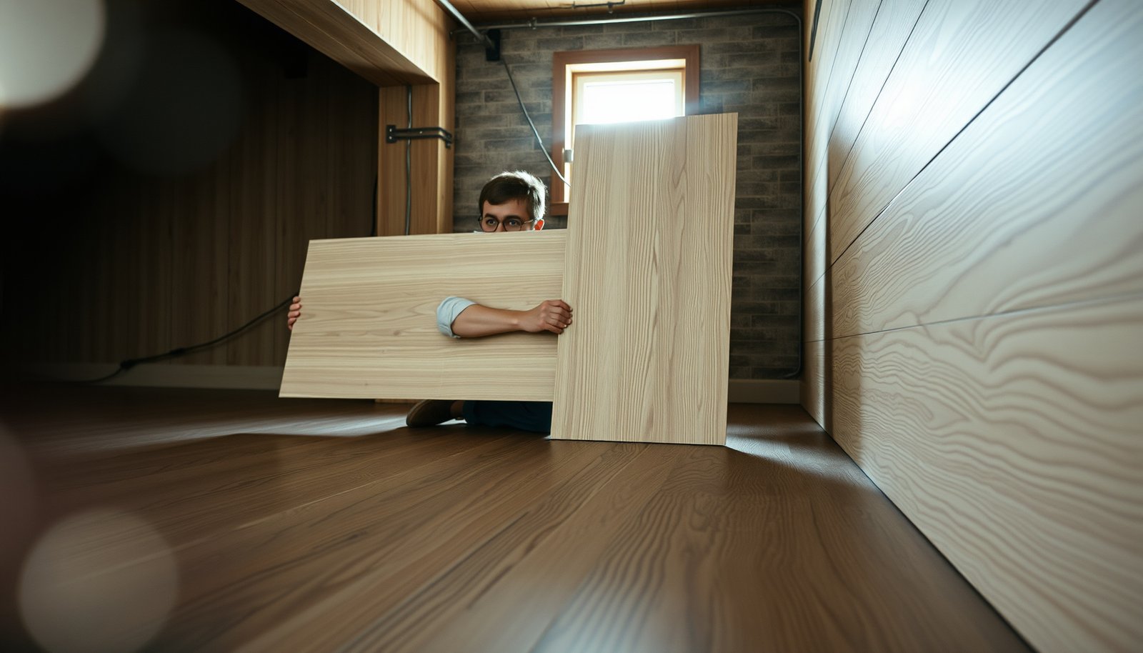 A guide on selecting laminate flooring suitable for basement environments.