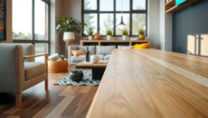 A practical guide on how to choose laminate floors for your home, featuring various laminate samples.