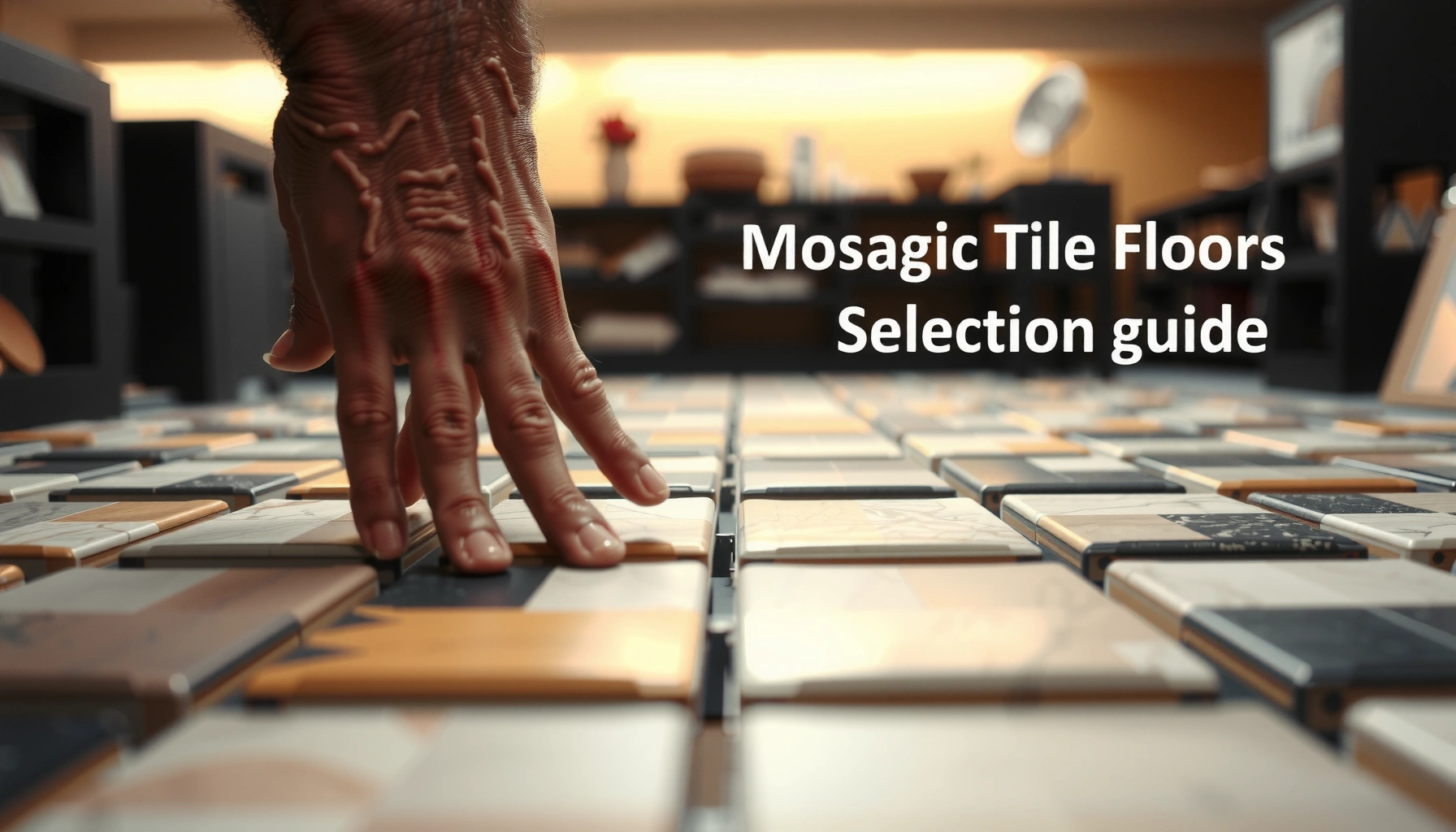 A guide to selecting mosaic tile floors with various designs and colors for your home.