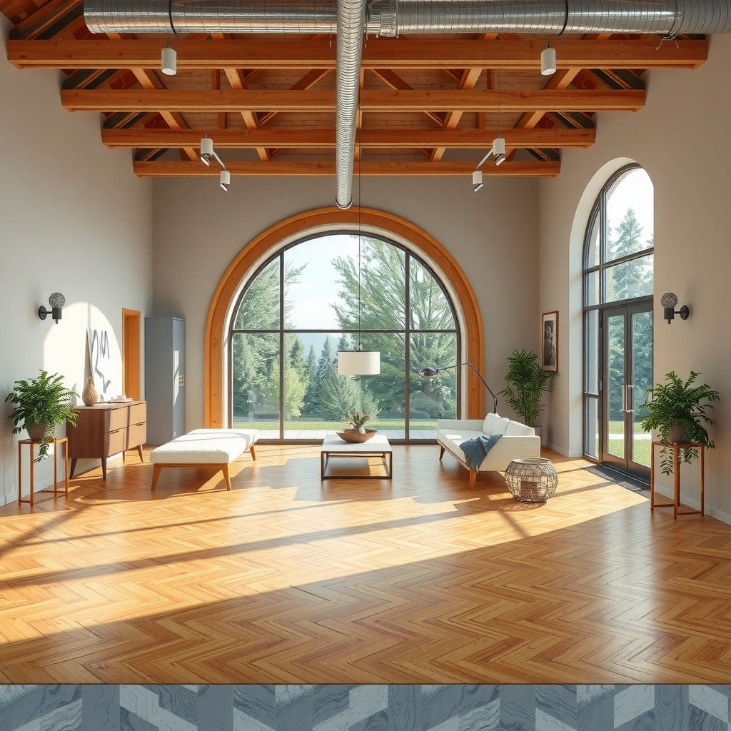 Different types of sheet vinyl flooring suitable for various rooms in a home.