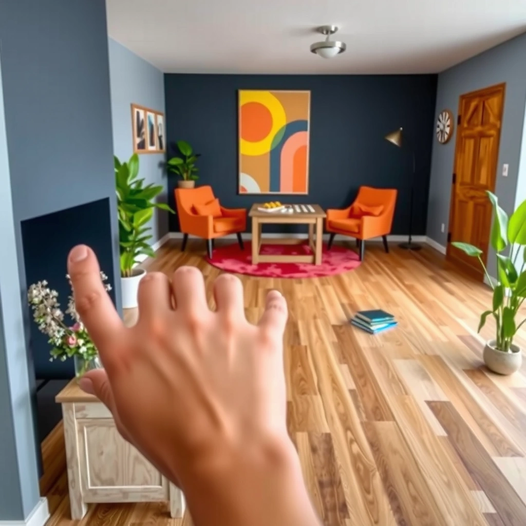 Different types of LVT flooring options for DIY installation selection.