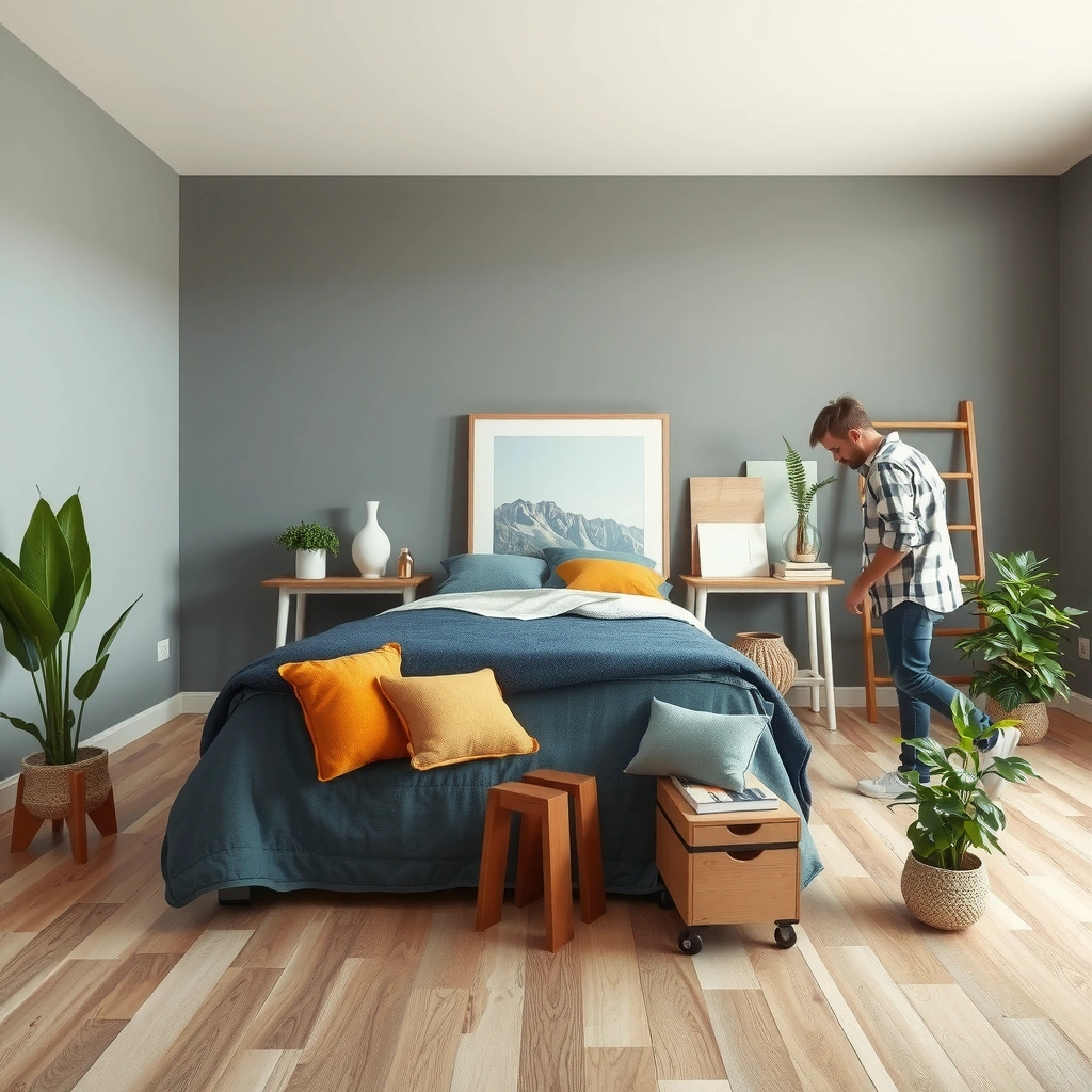Different traction methods for engineered wood floors to enhance slip resistance.