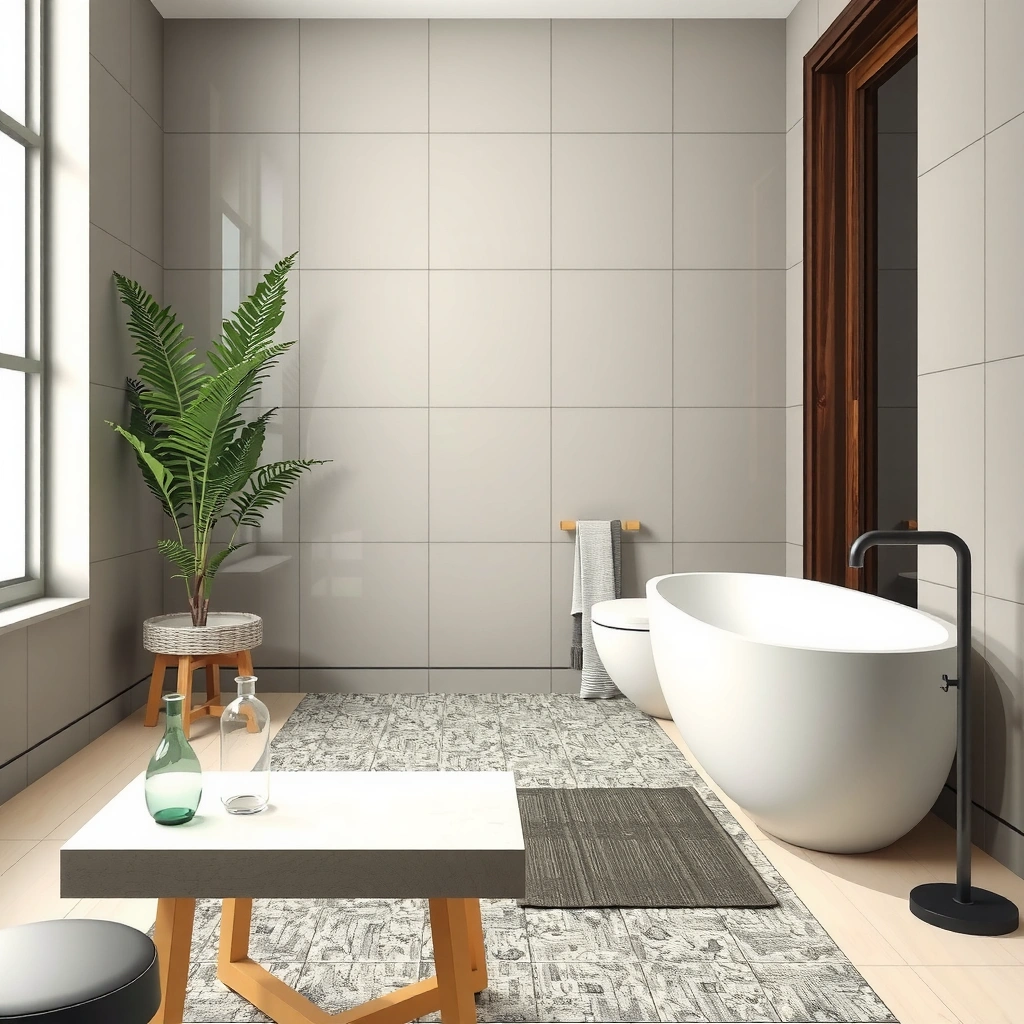 Different types of transitions for mosaic tile floor edges, highlighting options for installation.