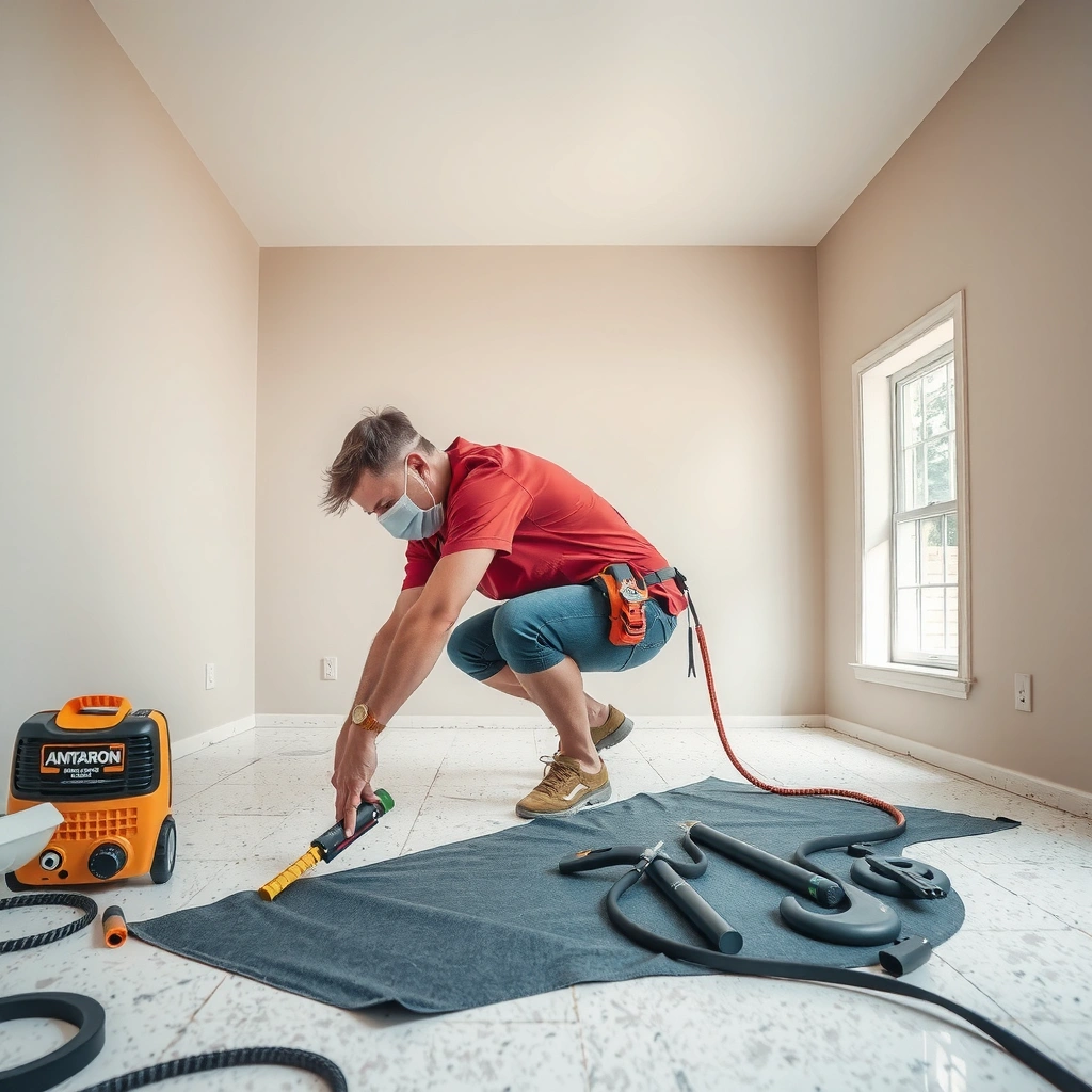 Different types of underlayment suitable for granite flooring installation.