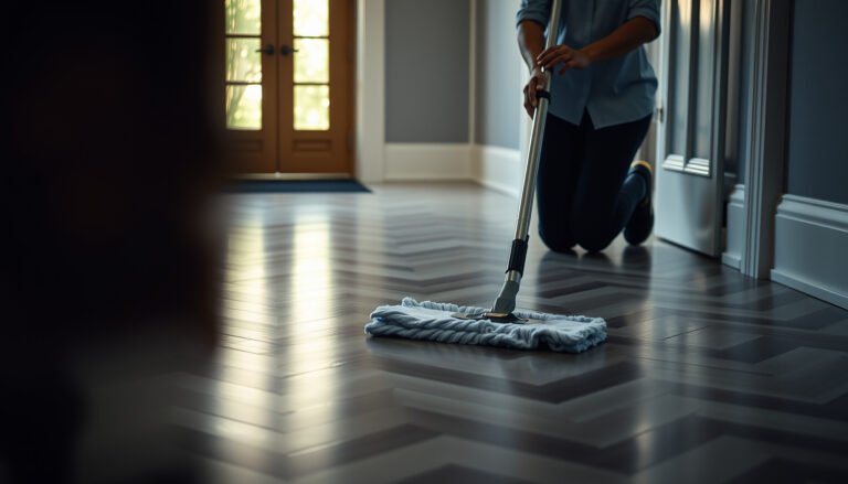 Step-by-step guide on how to clean chevron floors for a lasting shine