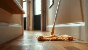 Step-by-step guide on how to clean cork floors effectively with cleaning tips.