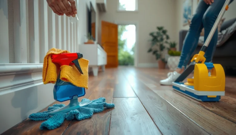 Step-by-step guide on how to clean engineered wood floors safely and effectively.