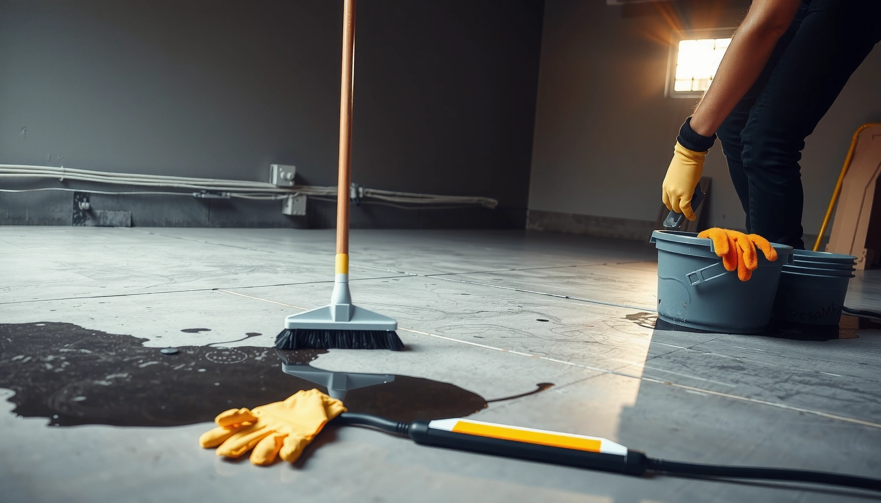 Step-by-step guide on how to clean garage floors effectively with essential tips and techniques.