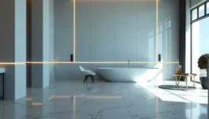 Step-by-step guide on how to clean marble floors safely for a sparkling finish.