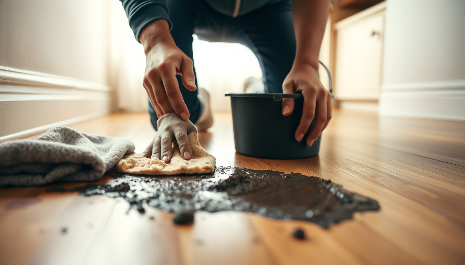 Step-by-step guide on cleaning stubborn mud from hardwood floors effectively