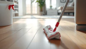 Step-by-step guide for cleaning SPC floors safely and effectively.
