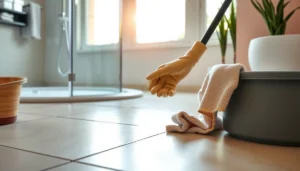Step-by-step guide for cleaning travertine floors safely and effectively.
