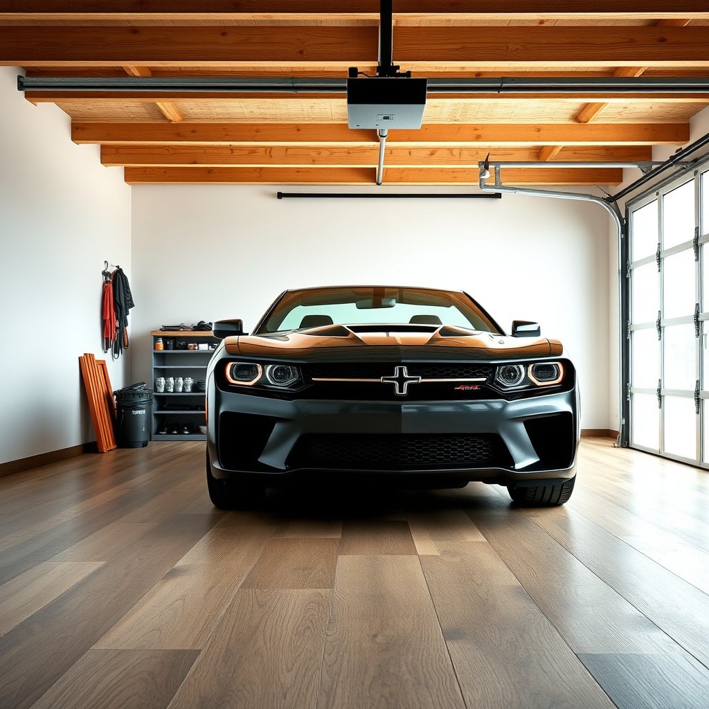 Checking engineered wood flooring for garage suitability and rating