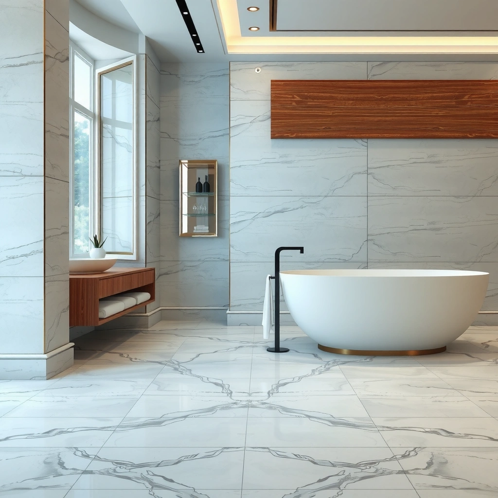 A guide to determining the type of cut needed before trimming marble floors for clean edges.