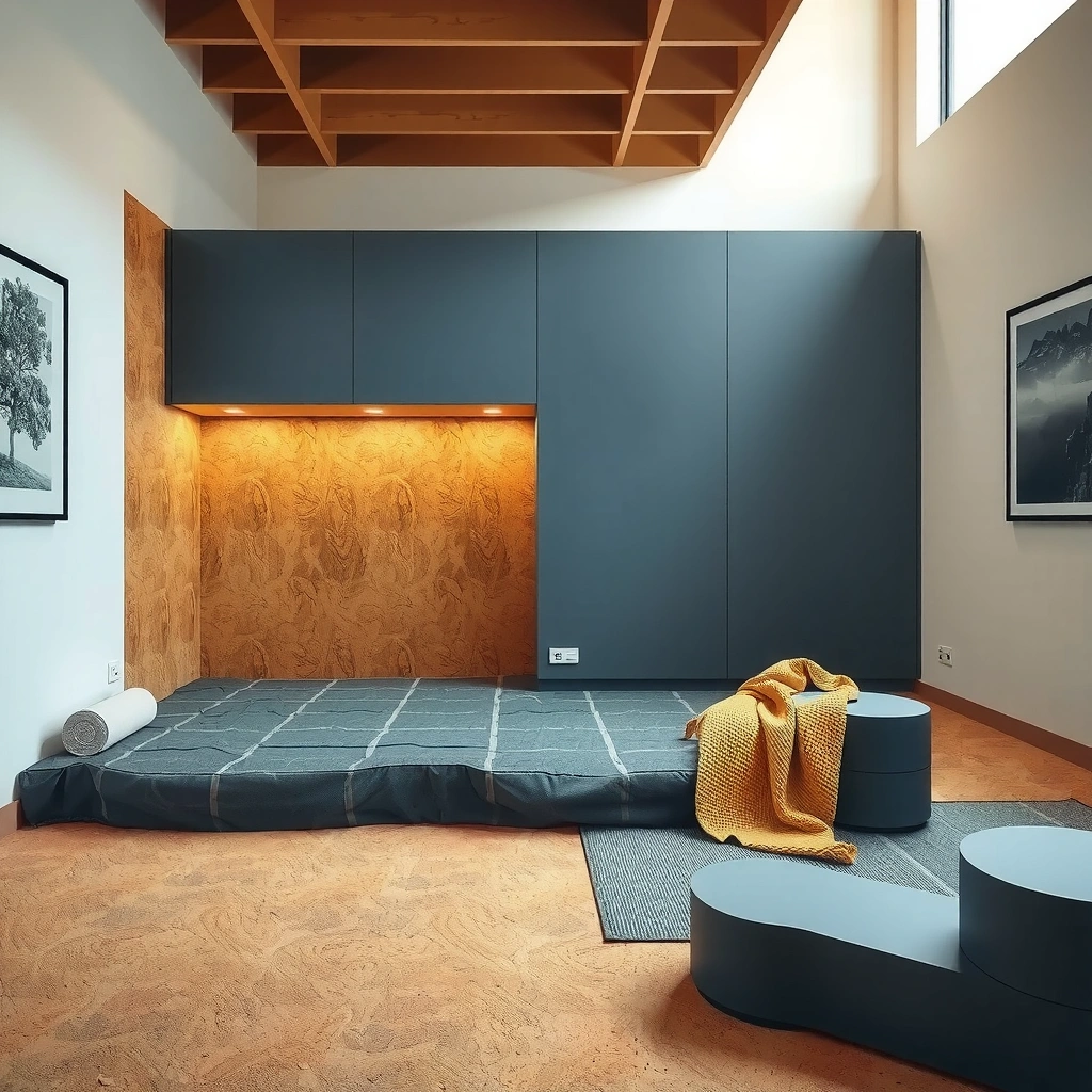 Checking if underlayment is necessary for cork flooring installation