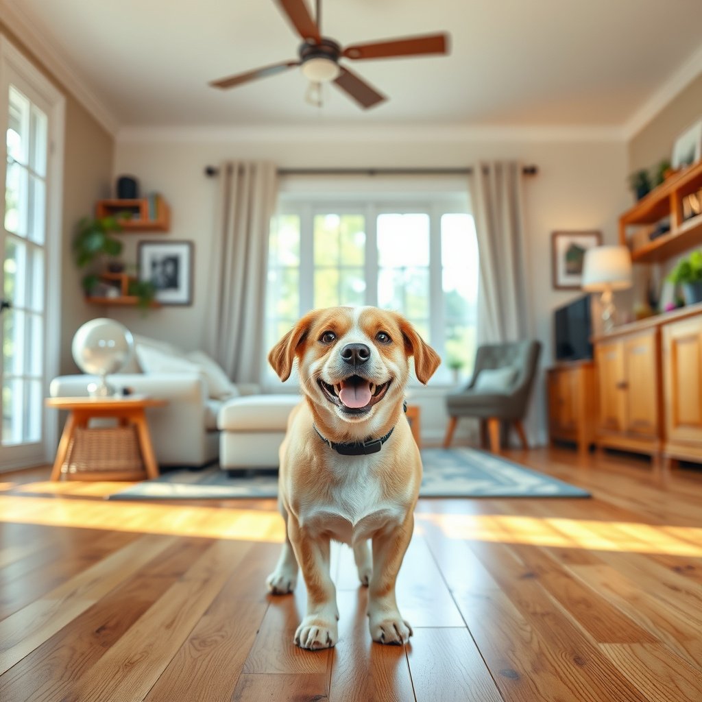 Image illustrating cost categories for estimating hardwood floor installation in an apartment.