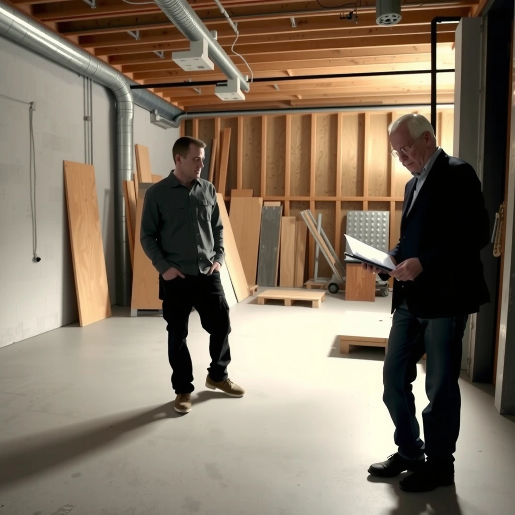 Visual breakdown of cost line items for estimating concrete floor projects