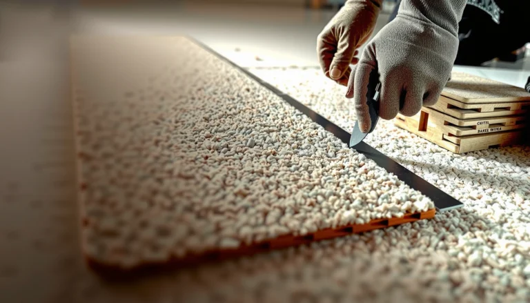 A step-by-step guide on how to cut carpet tiles for clean edges and simple installation.
