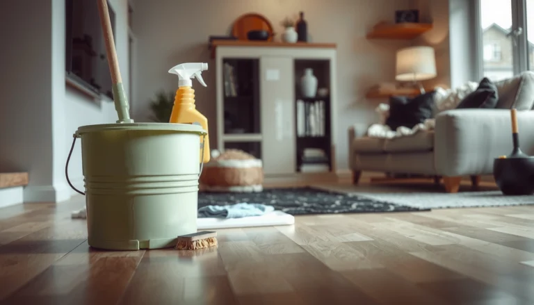 Step-by-step guide to deep cleaning laminate floors with effective techniques and tools.