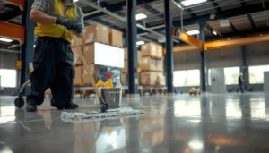Step-by-step process for deep cleaning polyaspartic floors to restore their shine and durability.