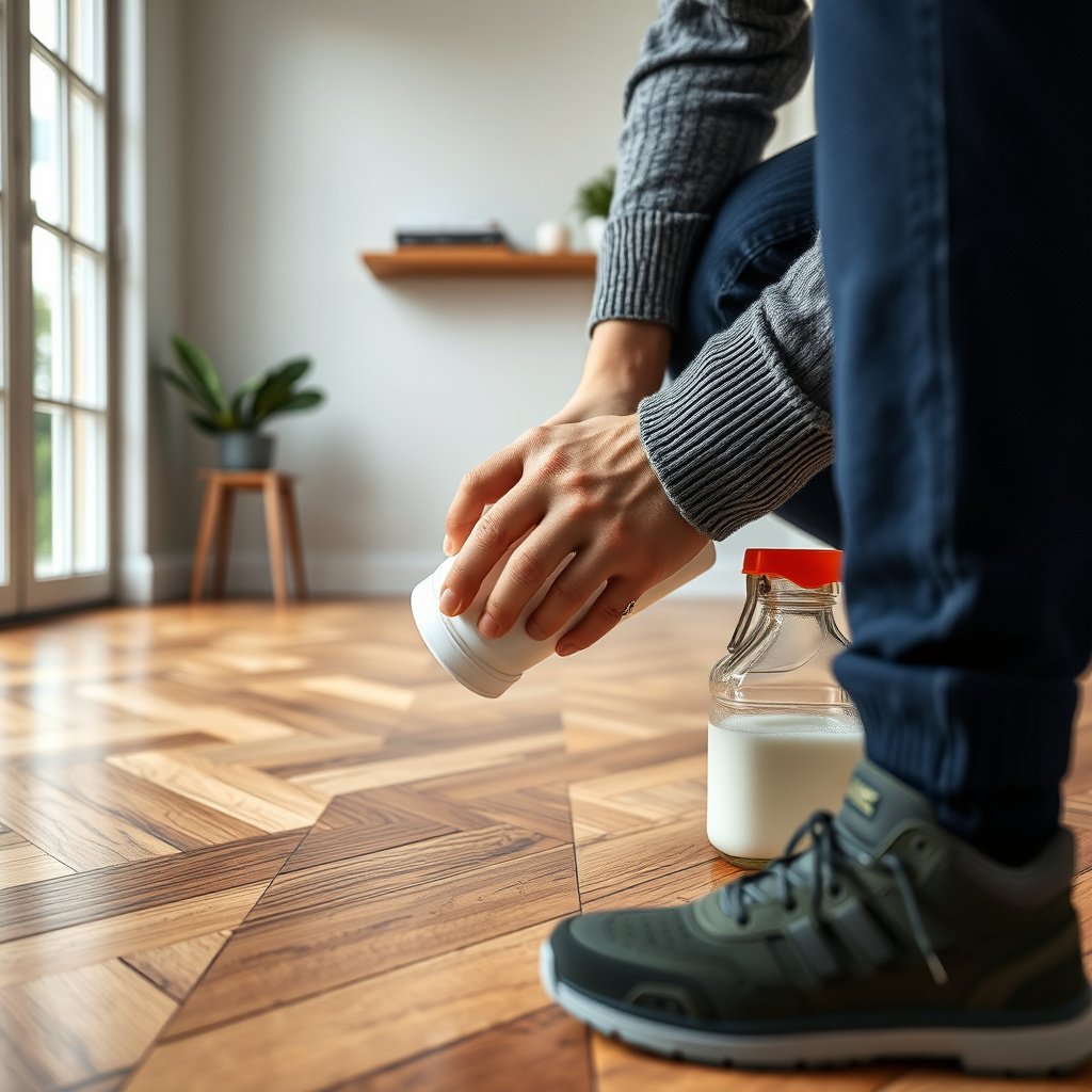 Drying and airflow methods to deodorize musty herringbone floors effectively