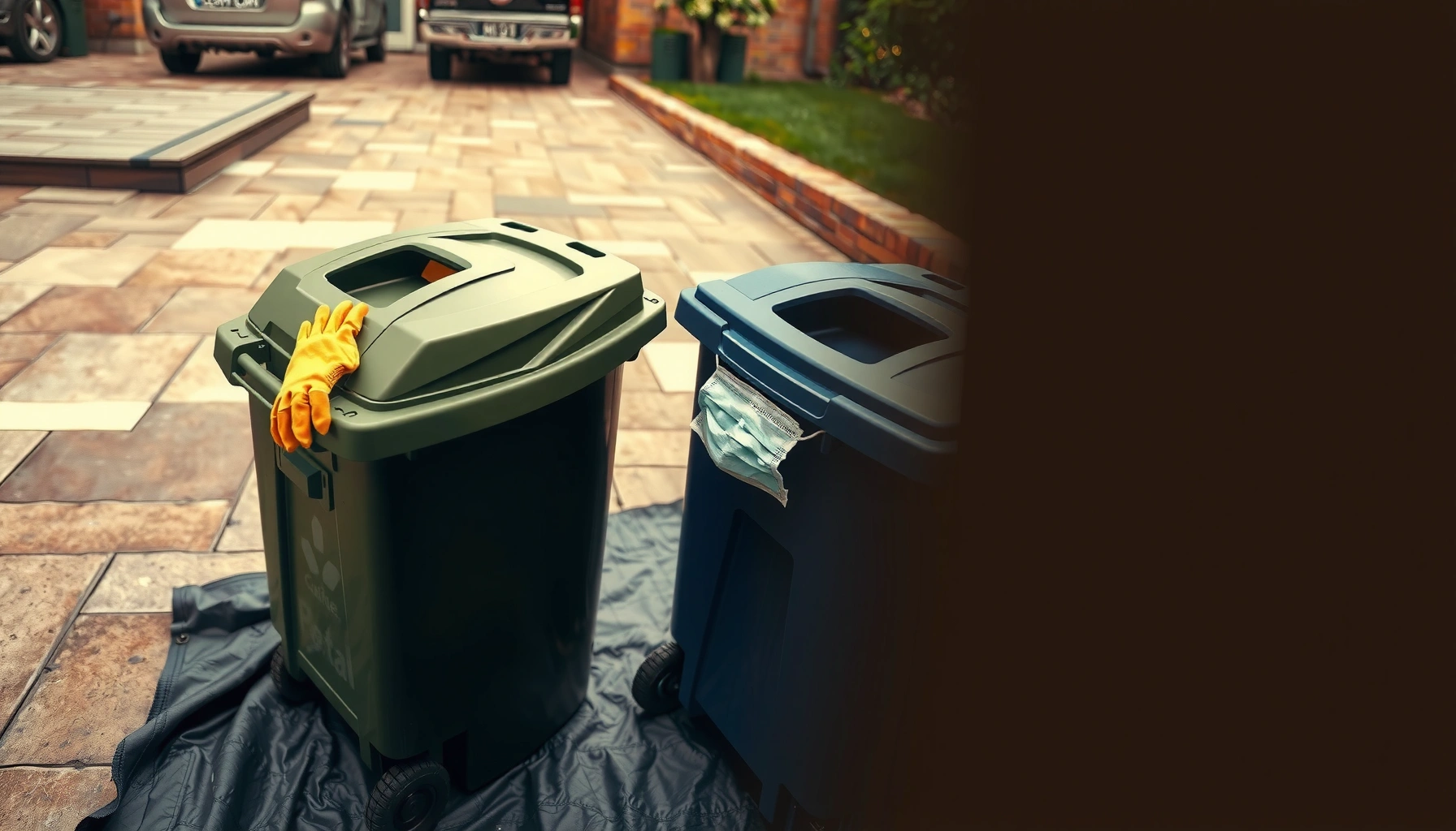Steps and options for safely disposing of outdoor flooring materials