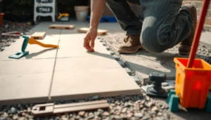 Step-by-step guide on how to install patio floors without professional help.