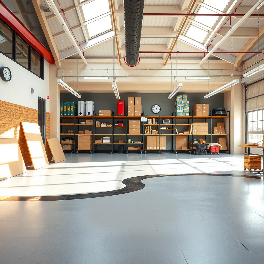 Tools and equipment needed for cutting sheet vinyl floors, including a utility knife and straight edge.