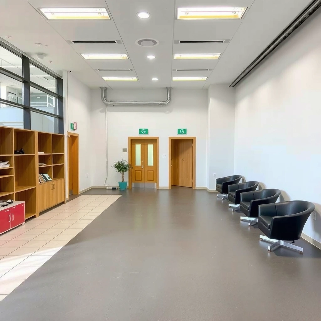 Tools and materials needed for cleaning polyaspartic floors, including what to avoid.