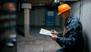 Step-by-step guide on estimating the cost of basement floors with tools and materials.