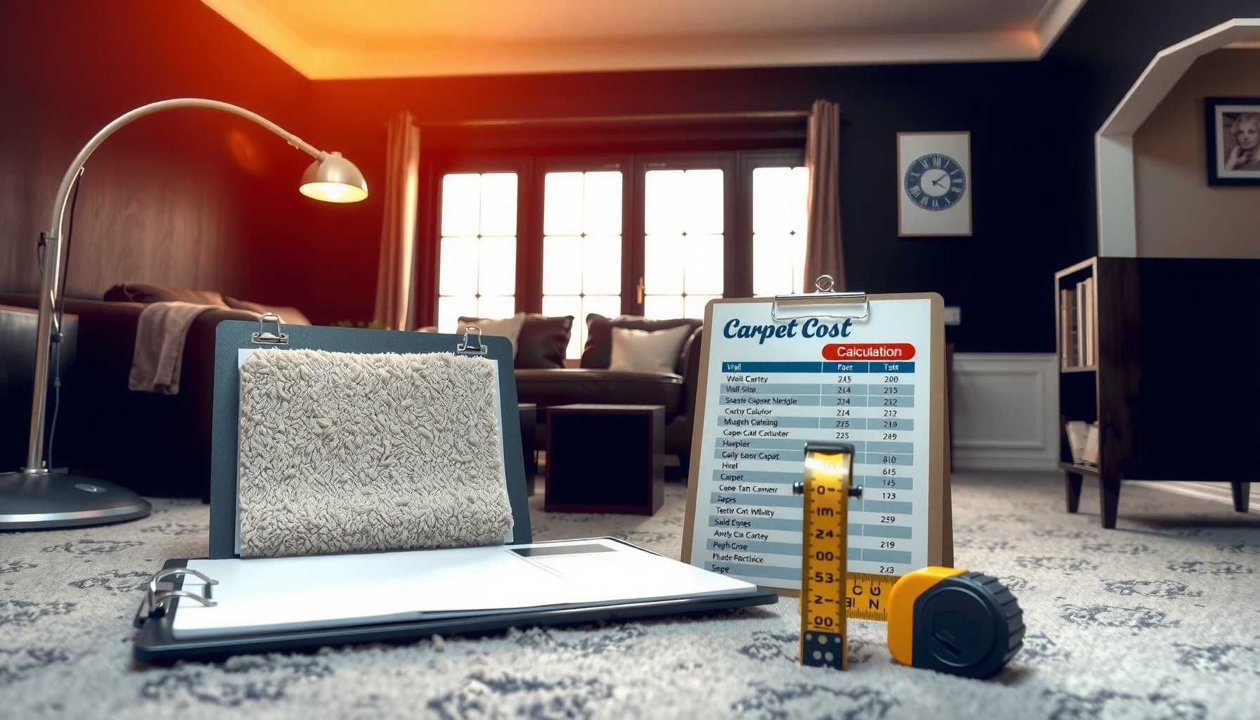 A detailed guide on estimating the cost of carpet floors for home improvement projects.