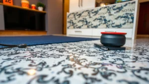 A guide to estimating the cost of granite floors with a calculator and samples.