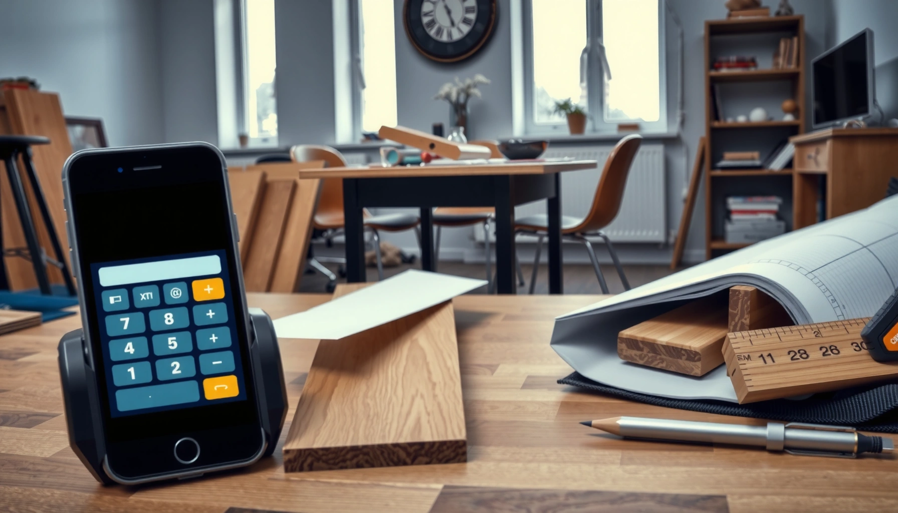 Step-by-step guide on estimating the cost of hardwood floors for home improvement projects.