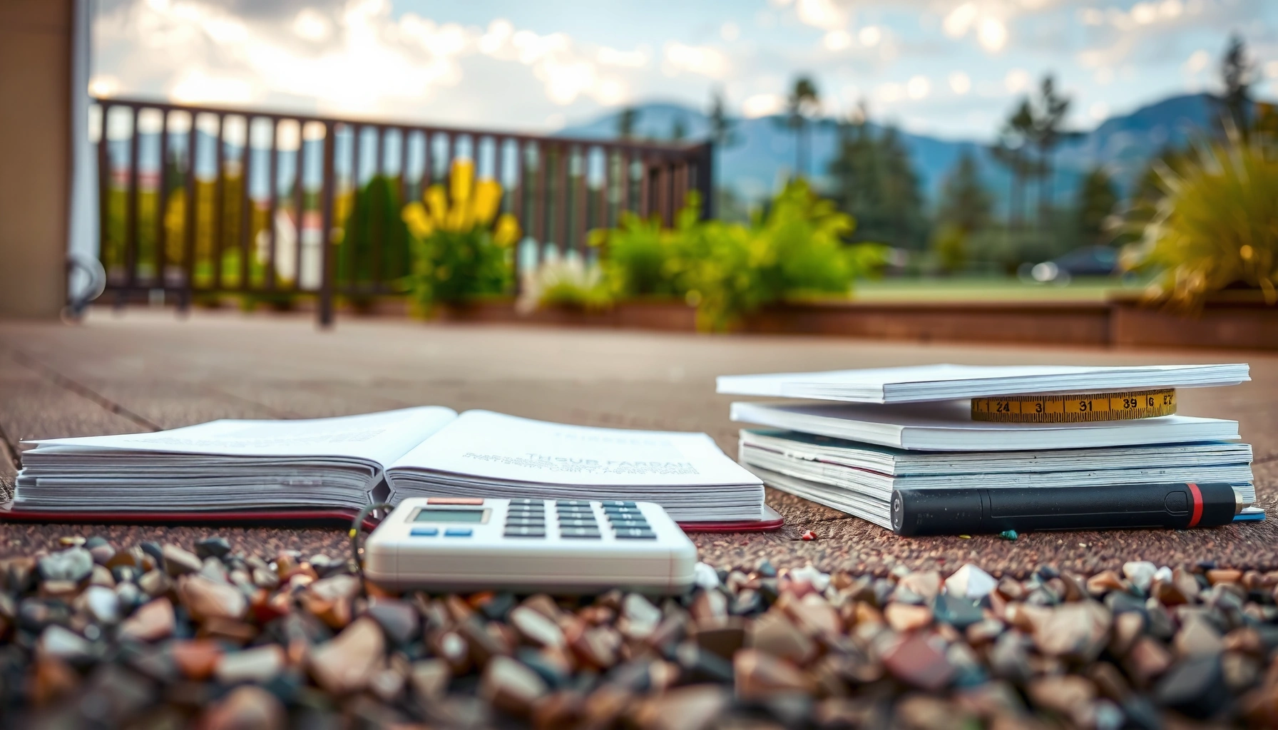 A visual guide on estimating the cost of outdoor flooring materials and installation for homeowners.