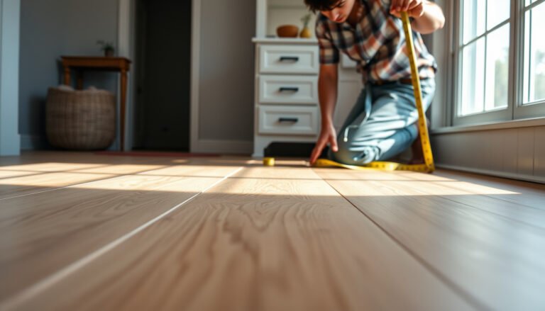 A visual guide on estimating the cost of vinyl flooring for bathrooms, showcasing pricing factors and installation tips.