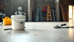 Step-by-step guide on fixing dents in garage floors with practical repair techniques.
