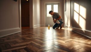 Steps to fix discoloration on chevron floors with practical tips and techniques.