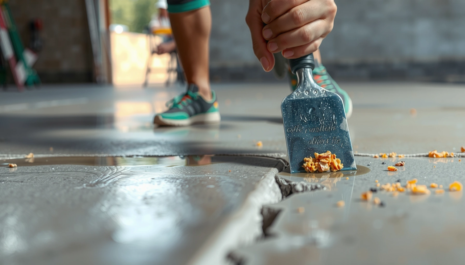 Step-by-step guide on how to fix dents in outdoor floors with practical repair methods.