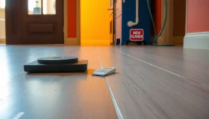 Step-by-step guide on how to fix dents in sheet vinyl floors effectively.