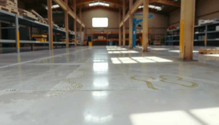 Step-by-step guide to fixing discoloration on polished concrete floors with tools and techniques.