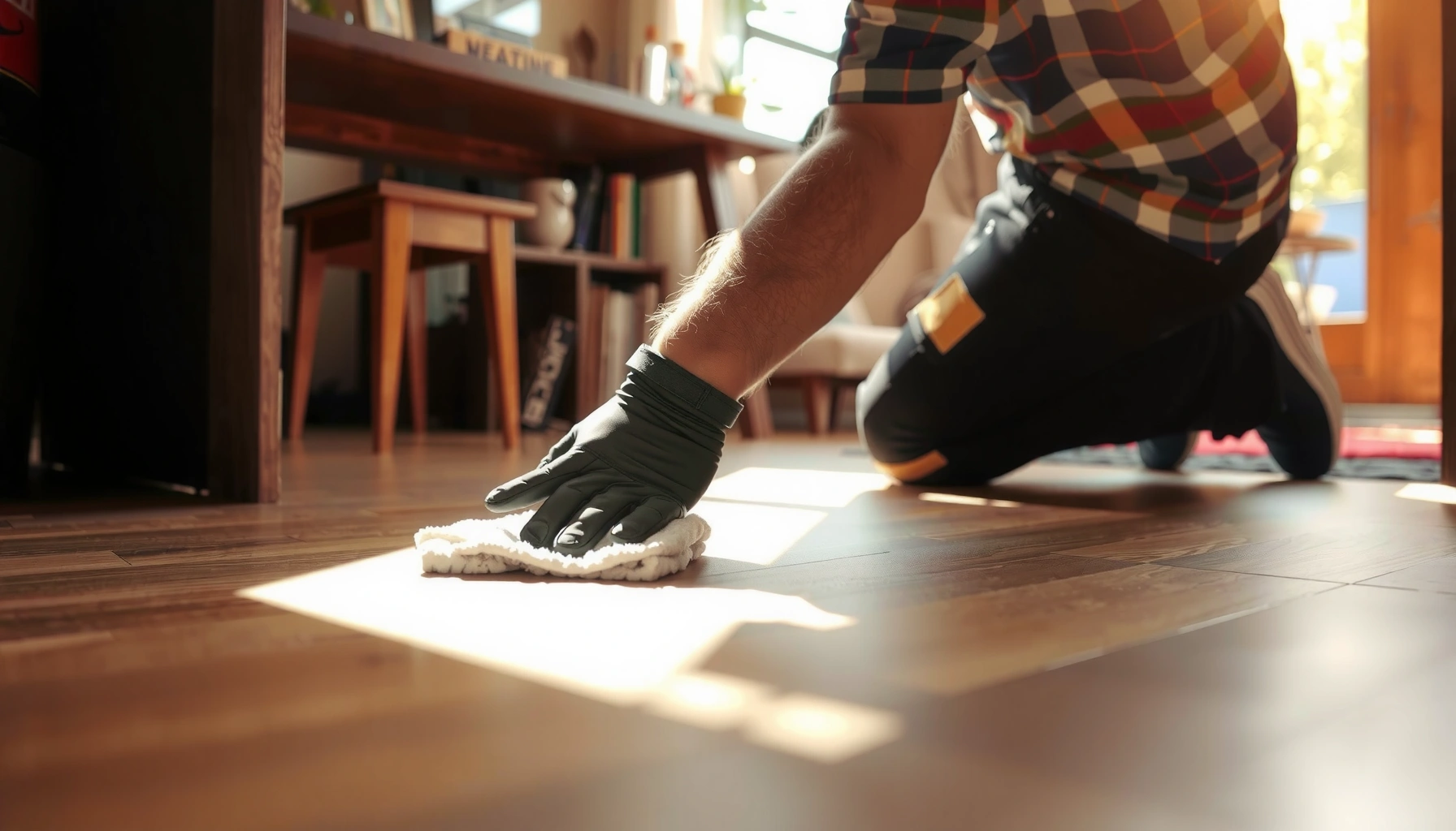 Effective solutions for fixing discoloration on WPC floors with step-by-step instructions.
