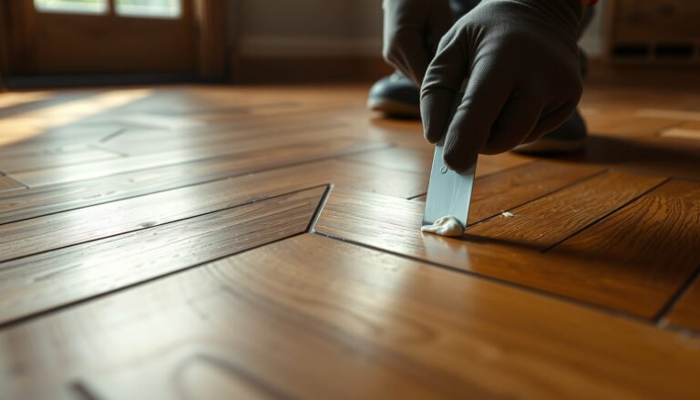 Step-by-step guide on how to fix gaps in chevron floors with effective repair techniques.