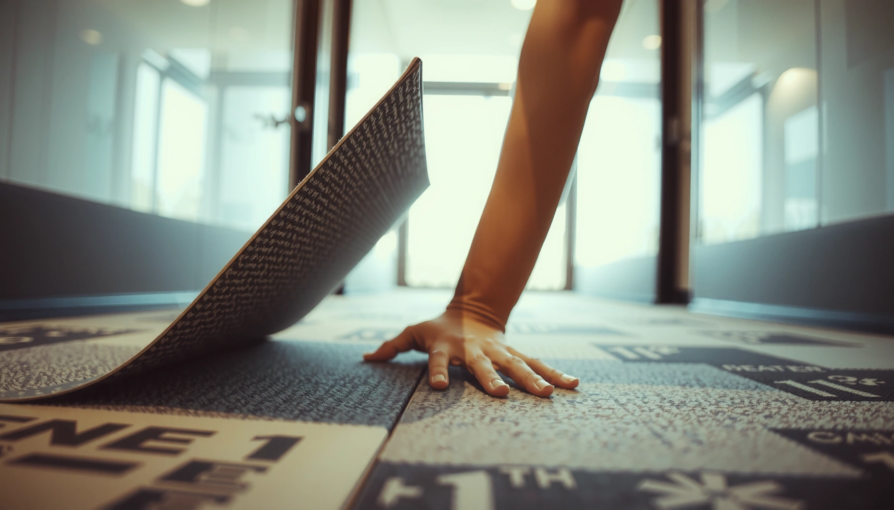 Steps to fix lifting on carpet tiles for a smooth finish
