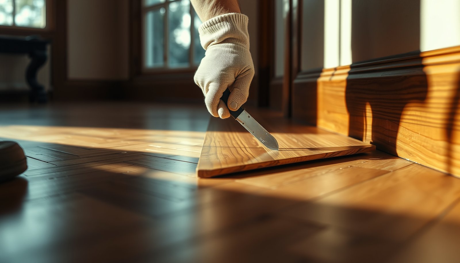 Steps to repair lifting on herringbone floors with effective quick fixes.