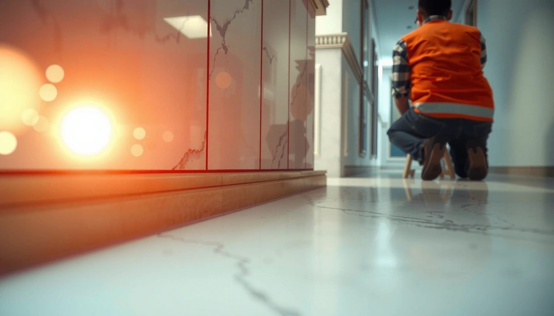 Step-by-step guide on repairing lifting marble floors with quick and effective methods.