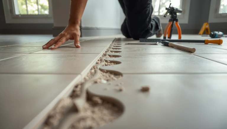 Steps to repair lifting tile floors with effective and reliable methods.