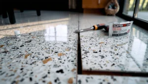 Steps to repair peeling on granite floors with quick and effective solutions.